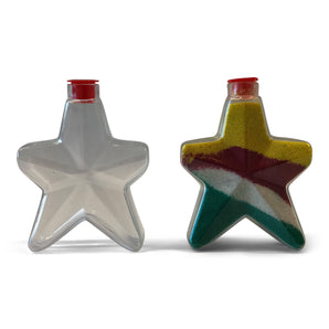 Star Shaped Sand Art Bottle