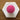 Bright pink coloured sand