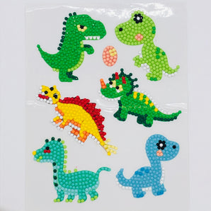 Dinosaur Diamond Stickers
