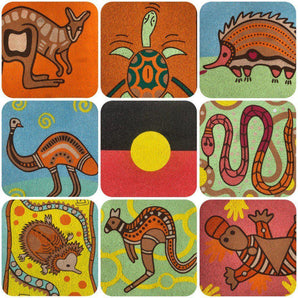 Kids Aboriginal Sand Art 