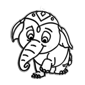 Elephant Suncatcher