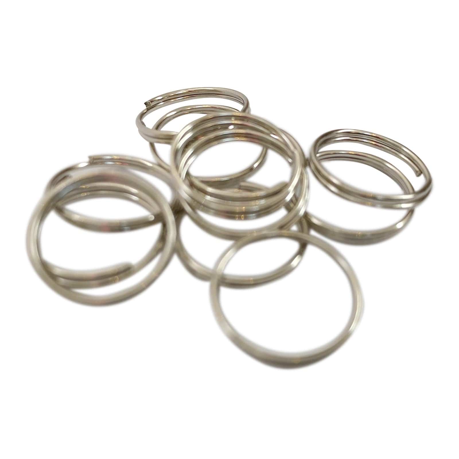 Small Split Rings - 10 Pack – SilverStarCrafts